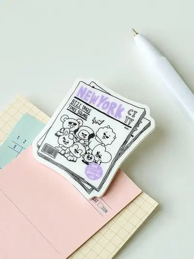 BT21 CITY EDITION Acrylic Clip Magnet - New York