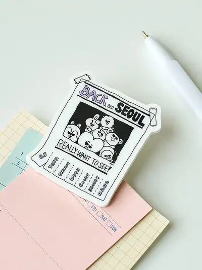 BT21 CITY EDITION アクリルクリップマグネット - ソウル