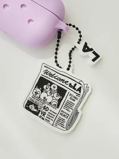 BT21 CITY EDITION Acrylic Keyring - LA
