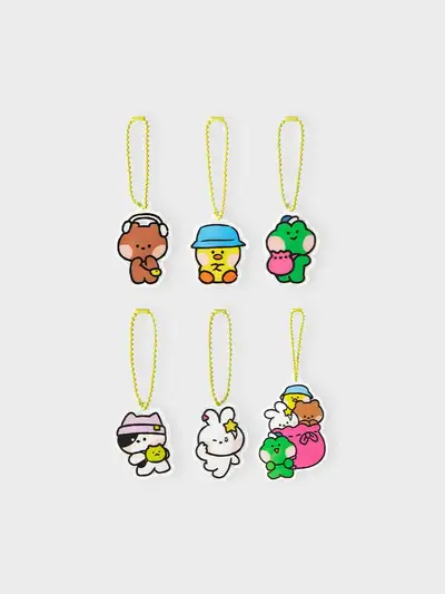Minini Lenini Adventure Acrylic Random Keyring