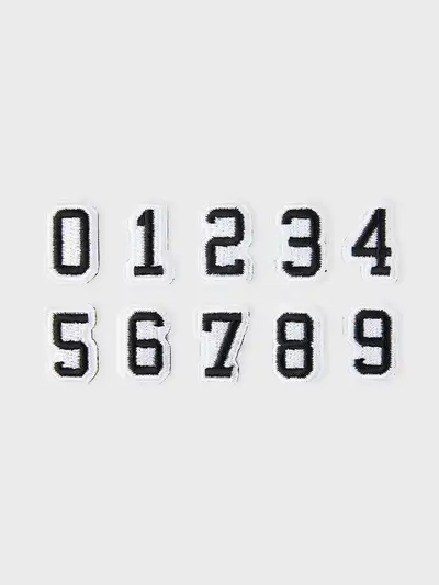 Colle Basic Number Wappen Sticker