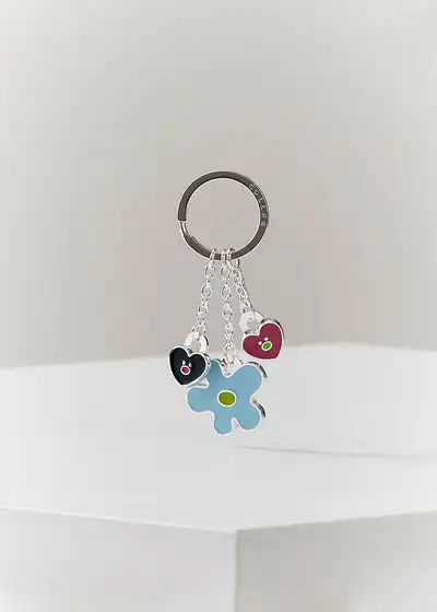 Collet Wiggly-Waggly Metal Keyring