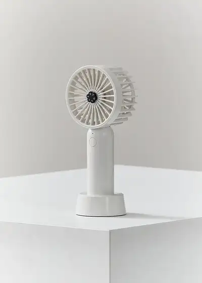 Colle Handy Fan White