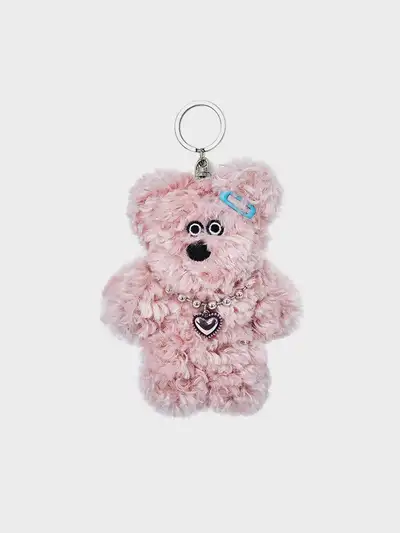 PAPAGOPAPA Piz Full Body Keyring Pink (Necklace Version)