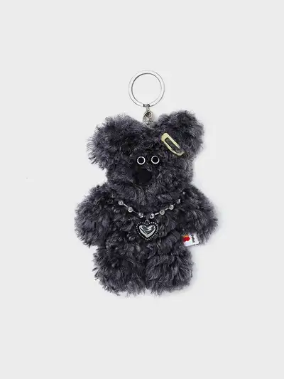 PAPAGOPAPA Fiz Full Body Keyring Black (Necklace Ver.)