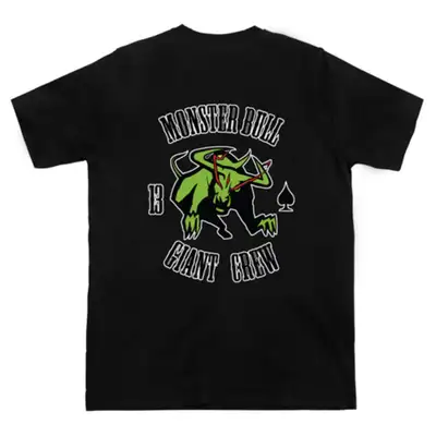 【ウィンドブレイカー】ウィンブ ウェブトゥーン モンスター ブラック半袖Tシャツ