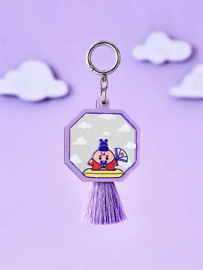 BT21 SHOOKY BABY K Edition 2 Mirror Keyring