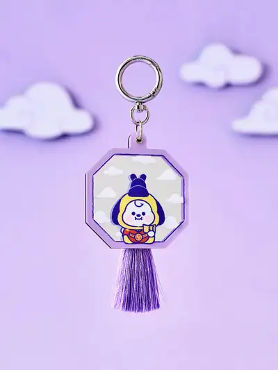 BT21 CHIMMY BABY K Edition 2 Mirror Keyring