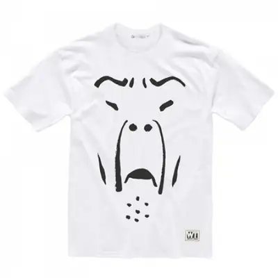 【재수の練習帳】ウェブトゥーン 内的ハッピム ホワイト半袖Tシャツ