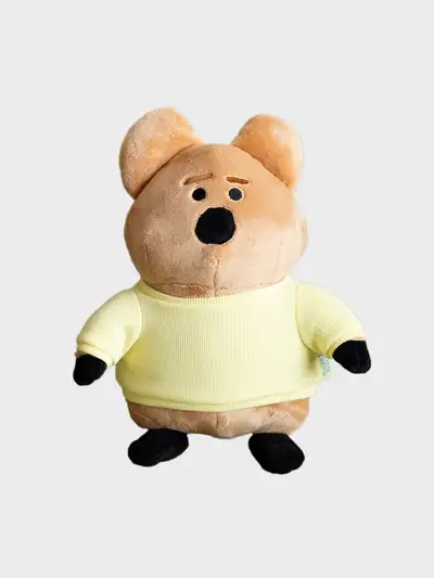 Dinodang Quokka in School Brick Plush Doll