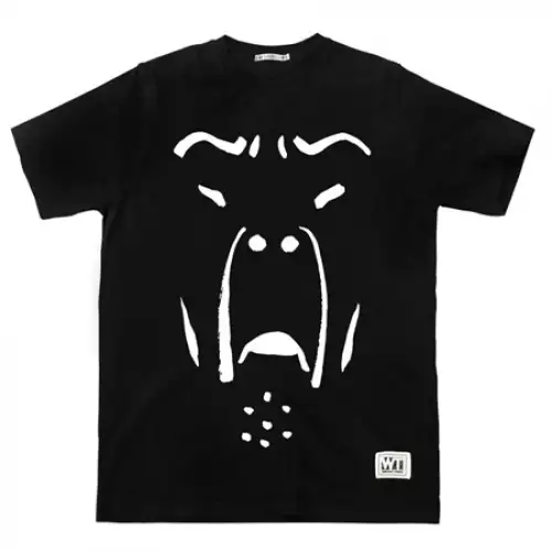 【再修の練習帳】ウェブトゥーン 内的下品 ブラック半袖Tシャツ