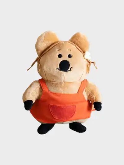 Dino Tang Quokka in School Daisy Plush Doll