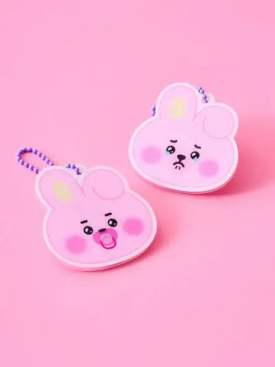 BT21 COOKY NEWBORN BABY Lenticular Keyring