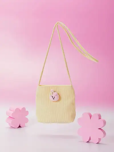 BT21 SPRING DAYS COOKY Corduroy Mini Crossbag