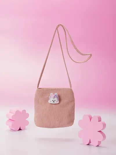 BT21 SPRING DAYS MANG Corduroy Mini Crossbody Bag