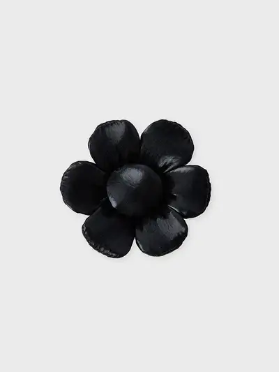 COLLER Mini Flower Padded Stickon Onyx Black