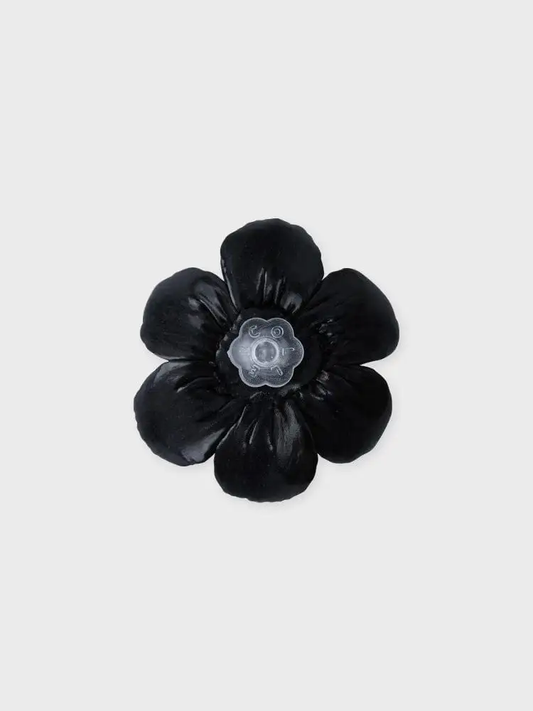 COLLER Mini Flower Padded Stickon Onyx Black — 3