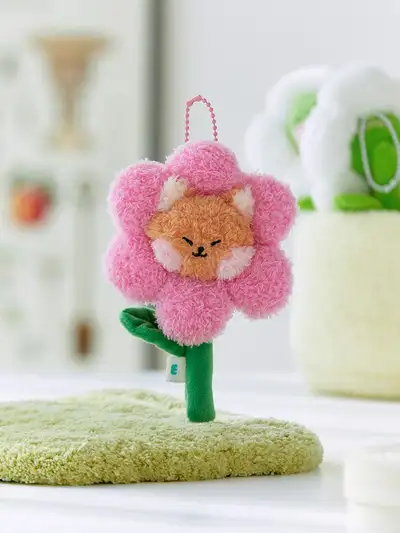 Minini Flower Chichini Plush Keyring