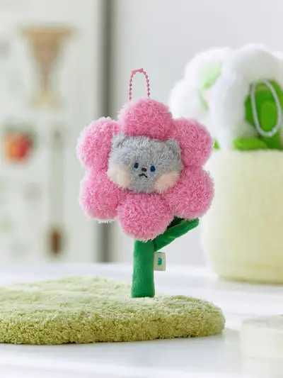 Mini Minini Flower Nyagi Plush Keyring