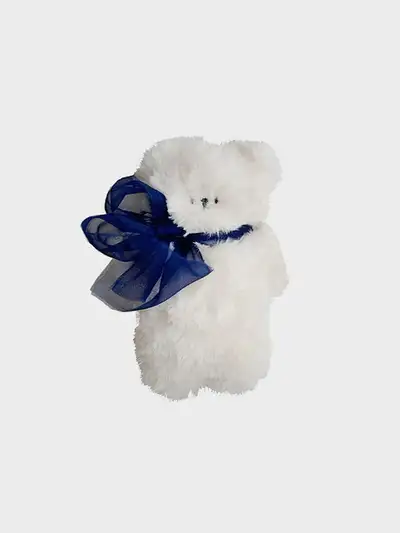 AB Fav BiBi Keyring White