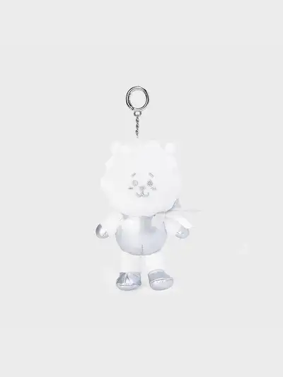 BT21 RJ Silver Edition Plush Keyring