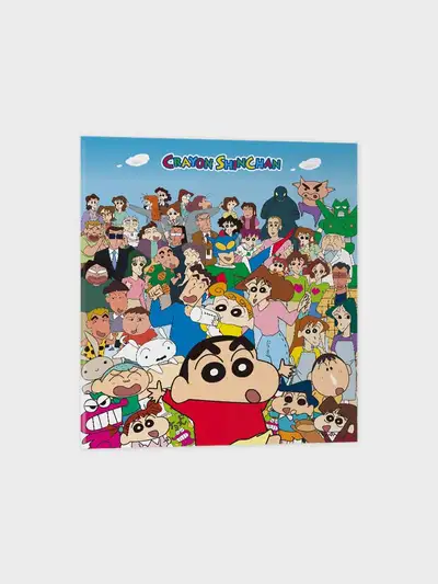 Collie Crayon Shin-chan Waggle Sticker Book