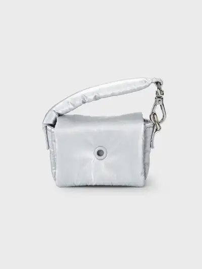 COLLER Mini Petite Keyring Pouch Pearl Gray
