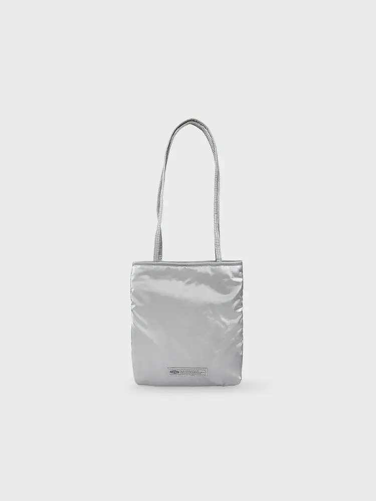 Coller Biscuit Shoulder Bag Pearl Gray — 3