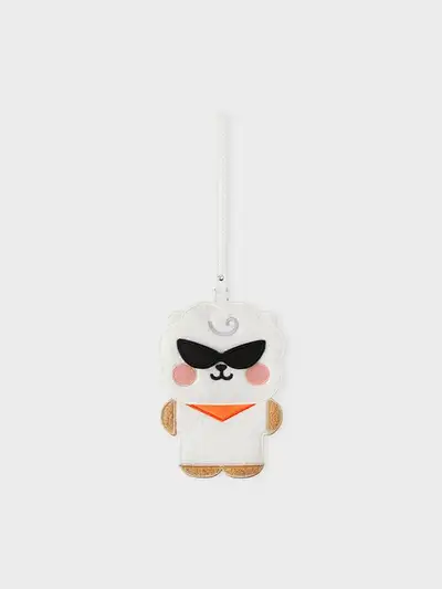 BT21 RJ BABY Travel Plush Name Tag