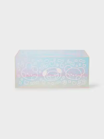 BT21 Mang Glitter Tissue Case