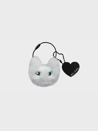 AB Feb Momi Keyring White Mint