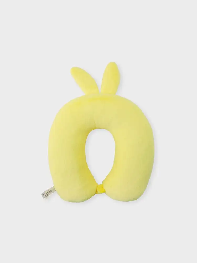 TOKKI Plush Neck Cushion (YELLOW) — 2