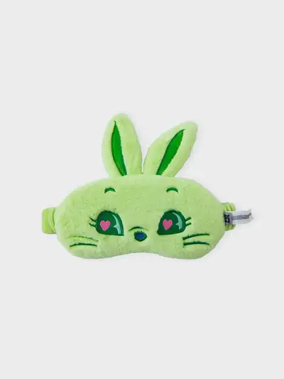 TOKKI Plush Sleep Eye Mask (GREEN)