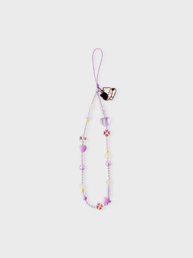 LINE Friends Minini Jenini Beads Strap Keyring — 1