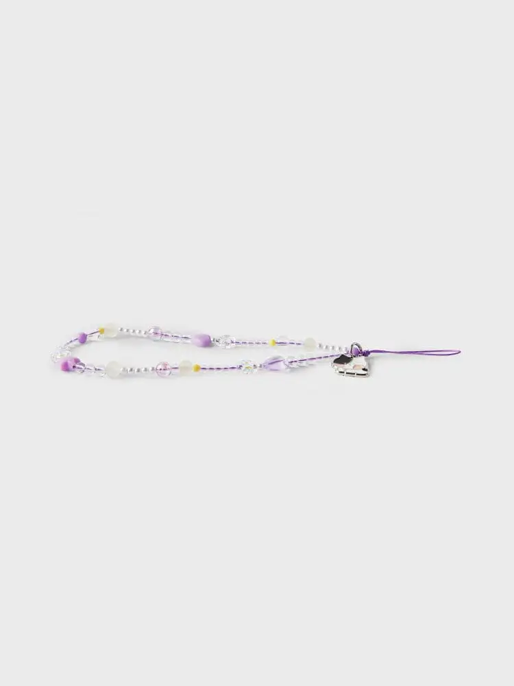 LINE Friends Minini Jenini Beads Strap Keyring — 4