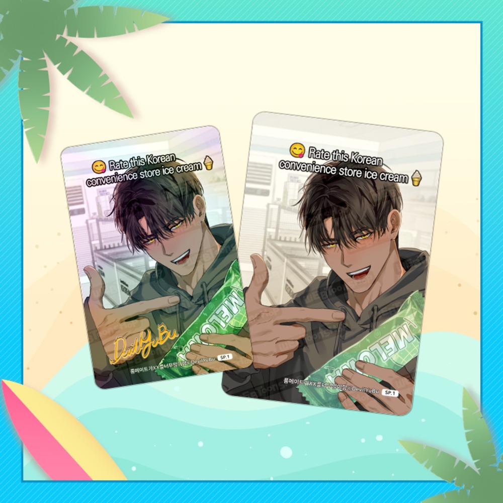 My Roommate Does XX Too Much - Monthly Webtoon Shop July Photocard Special Collection 1 Type