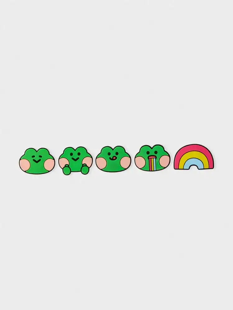 Collé x Line Friends Minini Lenini Dart Sticker Set — 1