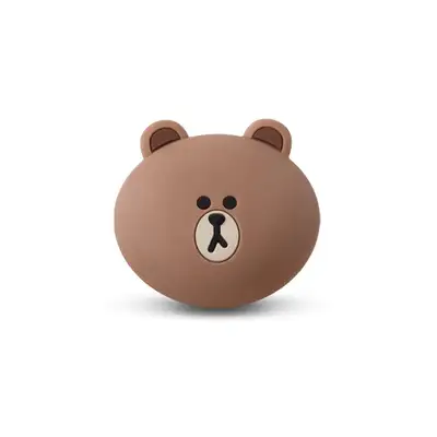 LINE FRIENDS BROWN Car Vent Clip Air Freshener (White Musk)