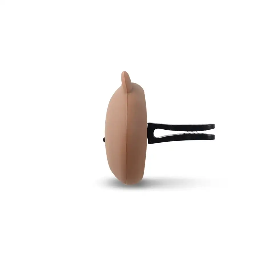 LINE FRIENDS BROWN Car Vent Clip Air Freshener (White Musk) — 2