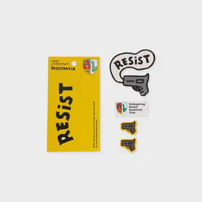 Joguман DECORATIVE STICKER - RESIST