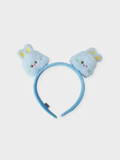 bunini Plush Hair Band (BLUE)