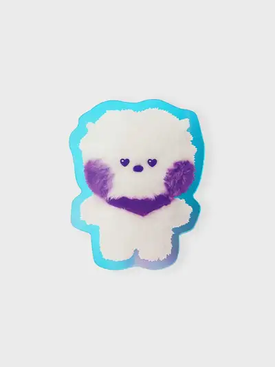BT21 RJ Purple of Wish Edition Mini Acrylic Clip Magnet
