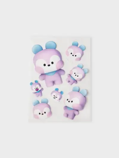 BT21 MANG ビッグ&タイニー リムーバブルステッカー