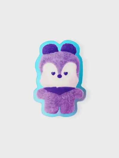 BT21 MANG パープル オブ ウィッシュ エディション ミニニ アクリルクリップマグネット