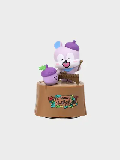 BT21 MANG ホップインラブ オルゴール フィギュア