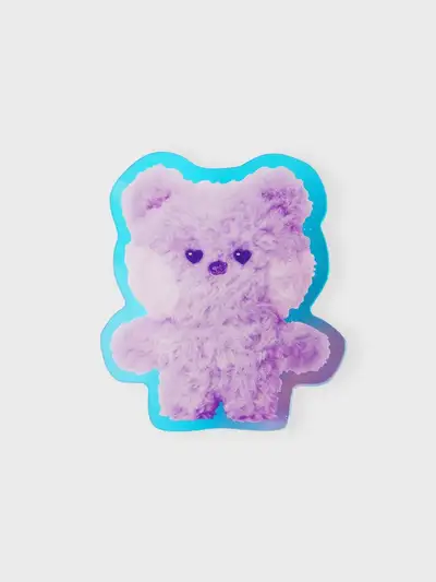 BT21 KOYA Purple of Wish Edition ミニニ アクリルクリップマグネット