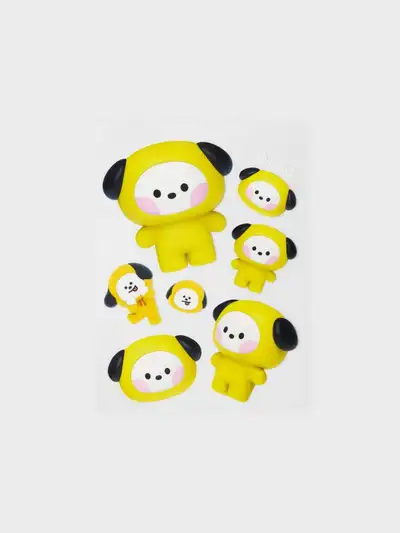 BT21 CHIMMY ビッグ&タイニー リムーバブルステッカー