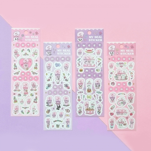 Esther Bunny My Seal Sticker