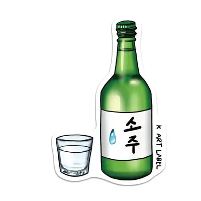 [K ART LABEL] K0134 焼酎