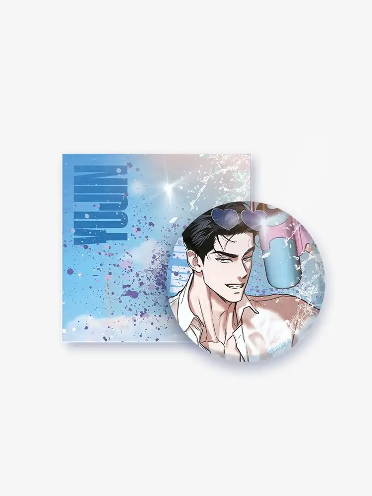 フラッシュライト缶バッジ SUMMER ver.